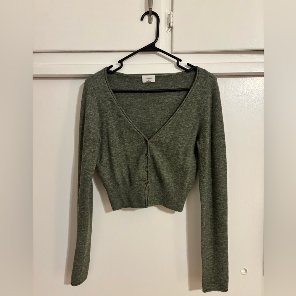 Aritzia Wilfred Santorini Cardigan